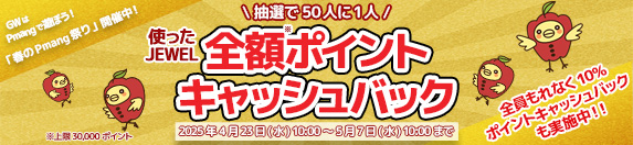 キャッシュバッグキャンペーン