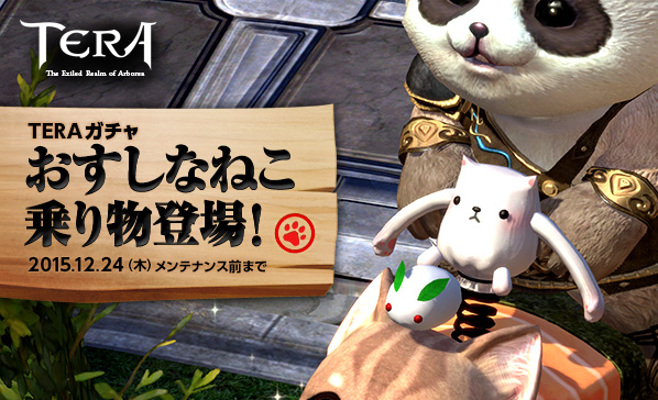 お知らせ 最高峰のファンタジーmmorpg Tera メンバーサイト